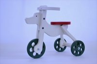 犬の三輪車